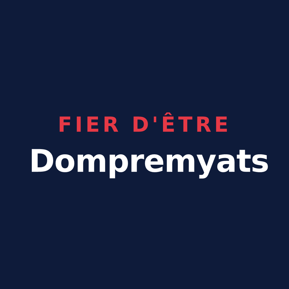 T-shirt « Fier d'être Dompremyats » — design pour Dompremy