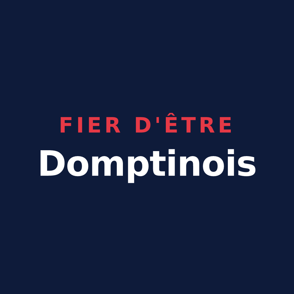T-shirt « Fier d'être Domptinois » — design pour Domptin