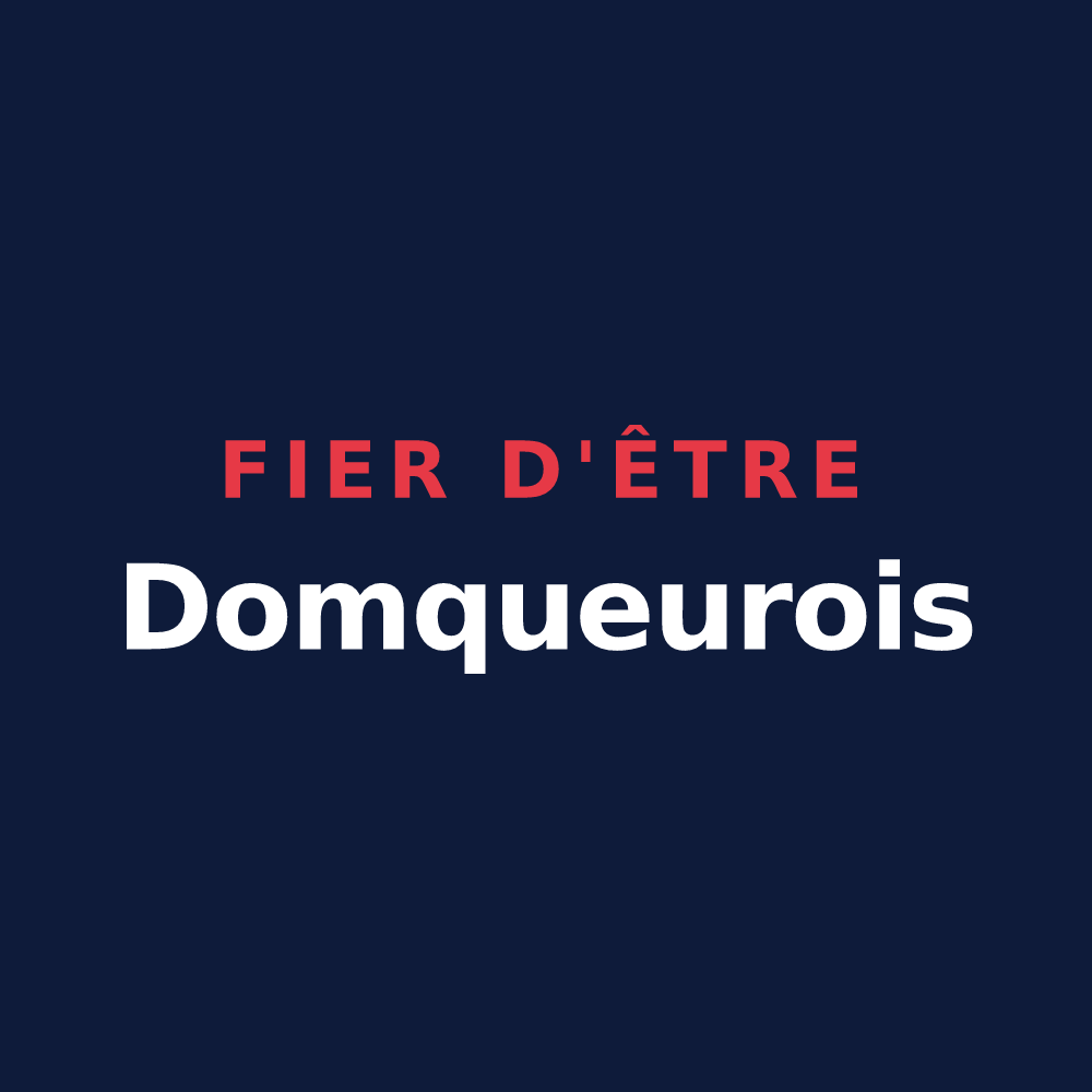 T-shirt « Fier d'être Domqueurois » — design pour Domqueur