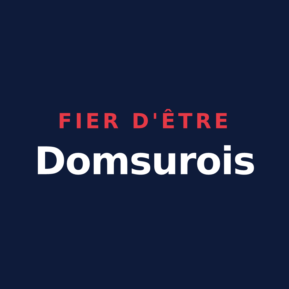 T-shirt « Fier d'être Domsurois » — design pour Domsure