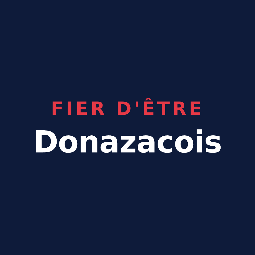 T-shirt « Fier d'être Donazacois » — design pour Donazac