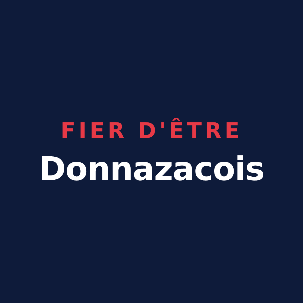 T-shirt « Fier d'être Donnazacois » — design pour Donnazac