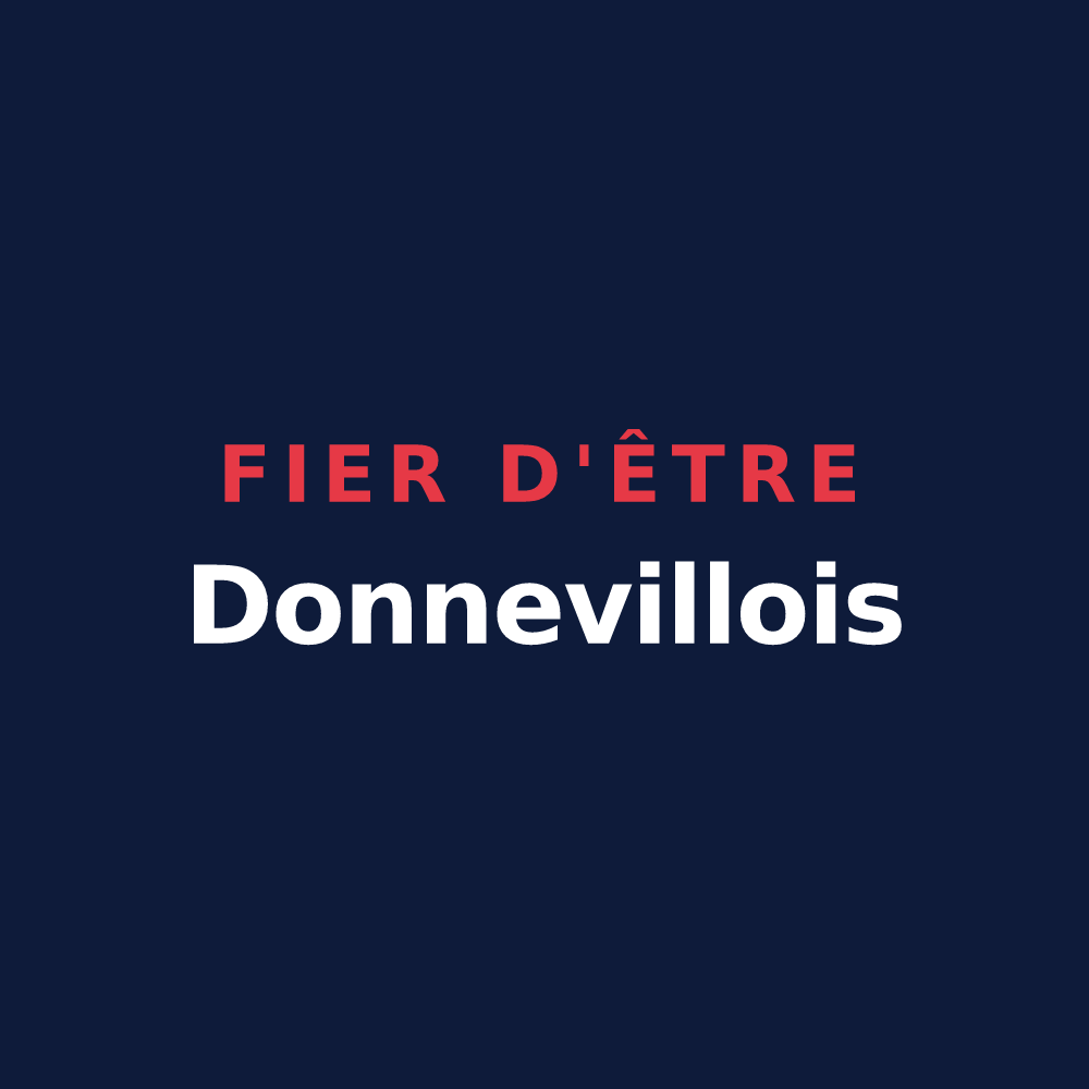 T-shirt « Fier d'être Donnevillois » — design pour Donneville