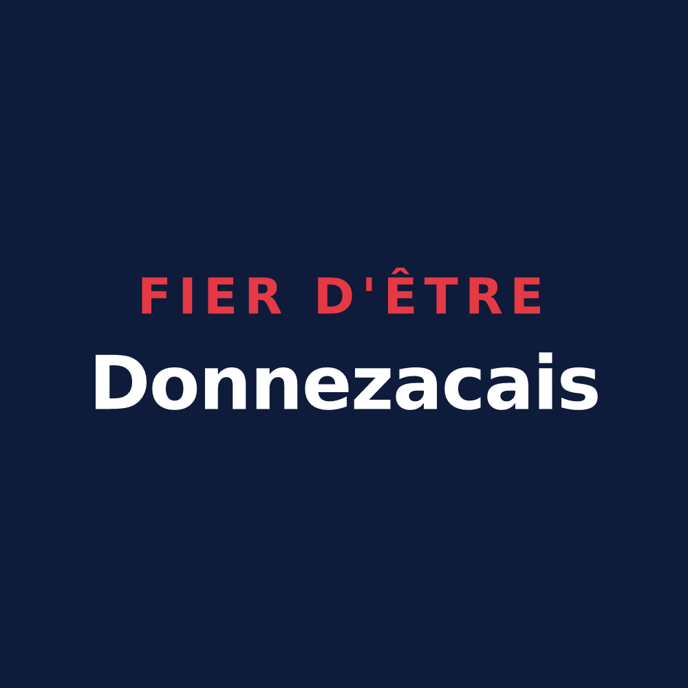 T-shirt « Fier d'être Donnezacais » — design pour Donnezac