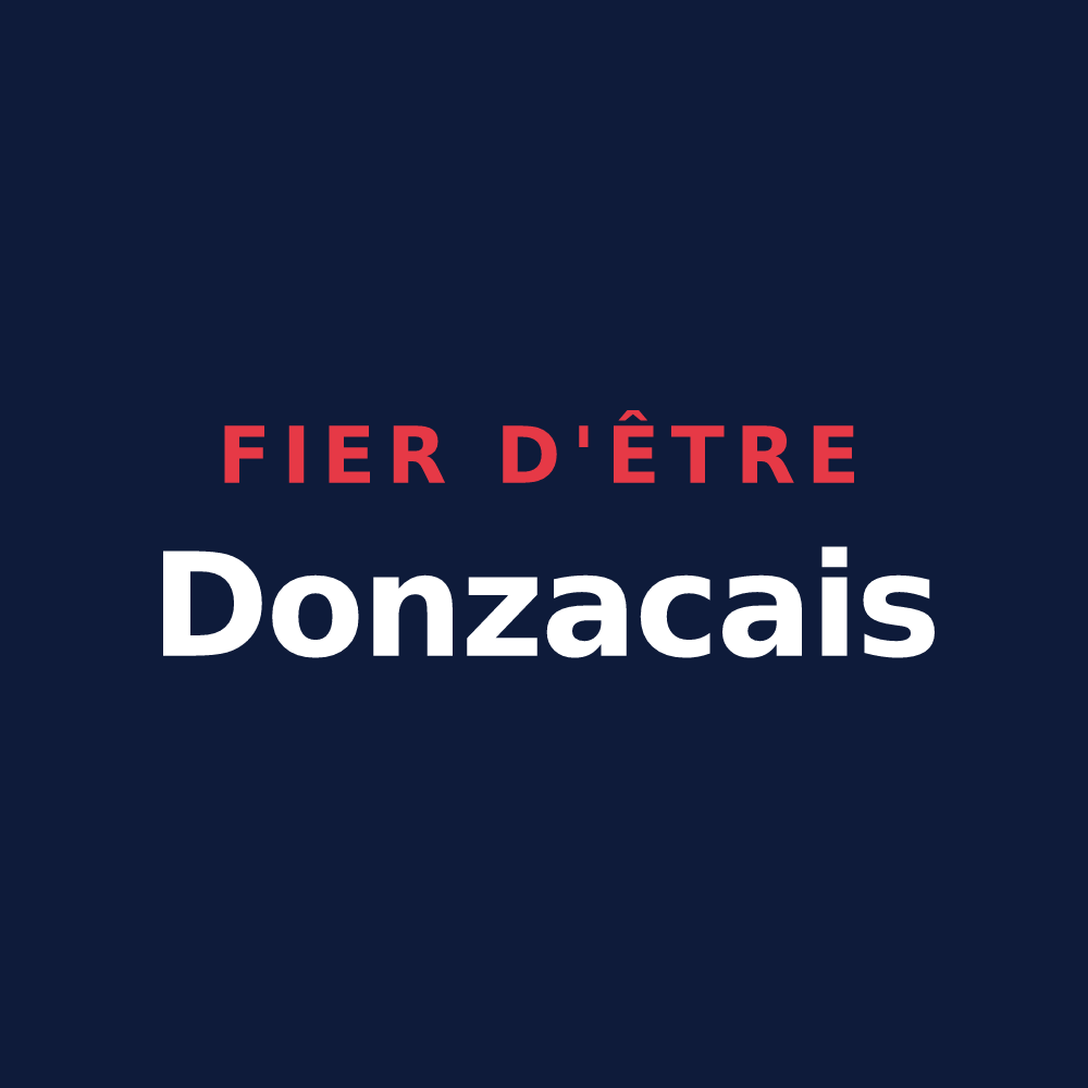 T-shirt « Fier d'être Donzacais » — design pour Donzac