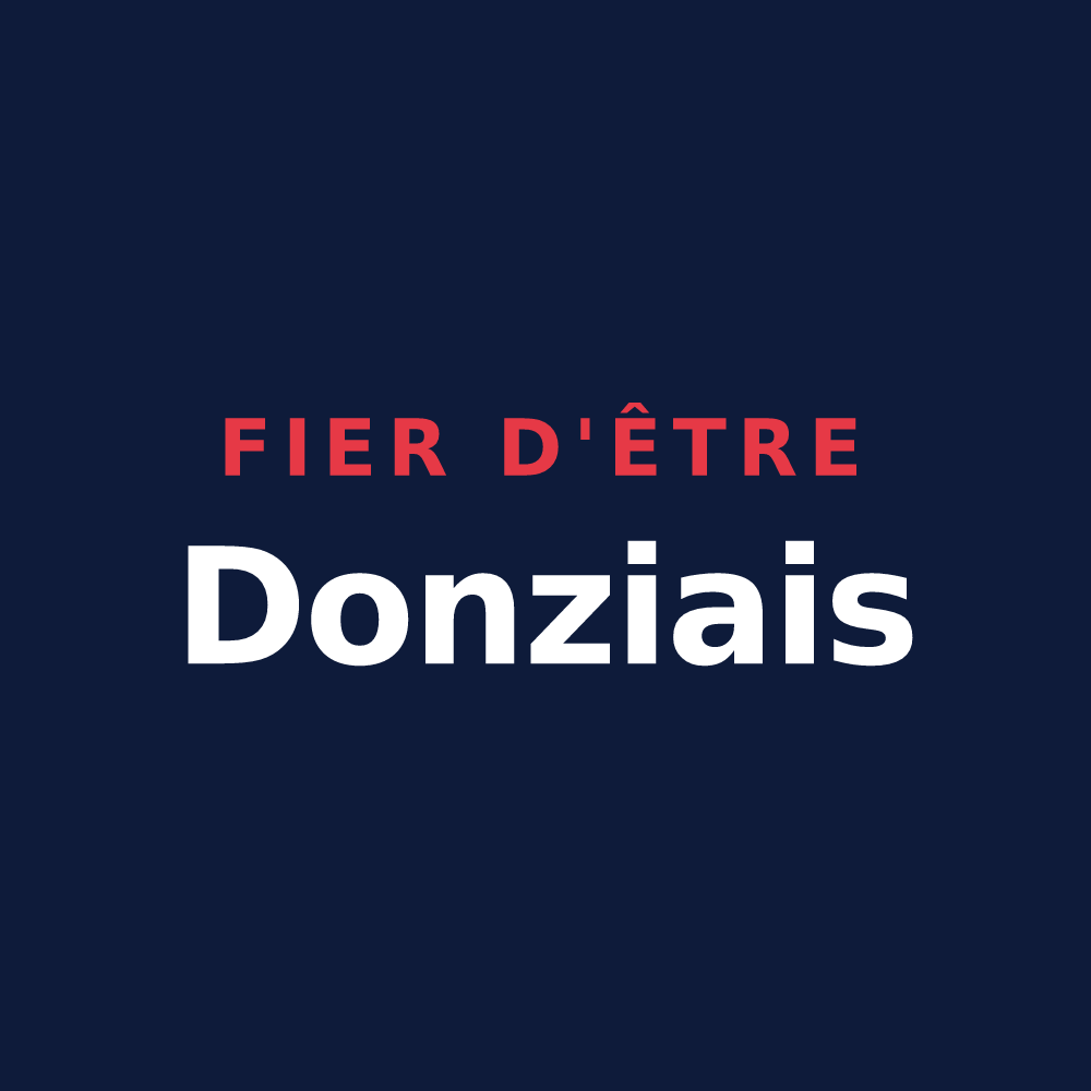T-shirt « Fier d'être Donziais » — design pour Donzy