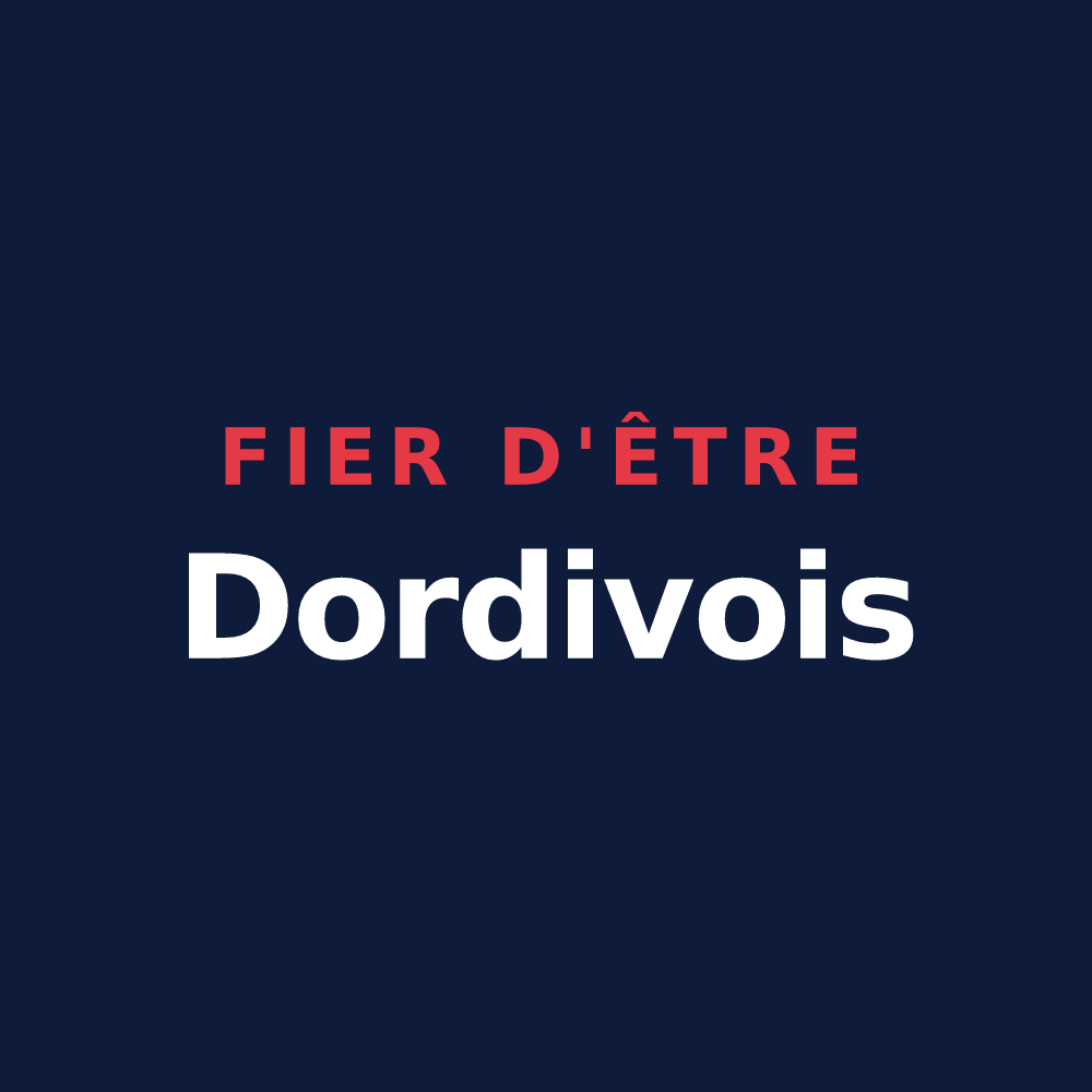 T-shirt « Fier d'être Dordivois » — design pour Dordives