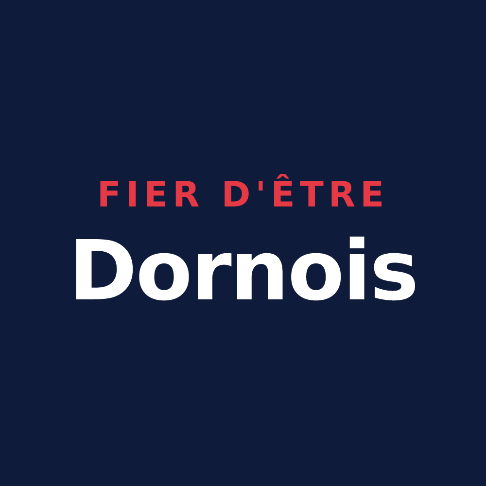 T-shirt « Fier d'être Dornois » — design pour Dornes