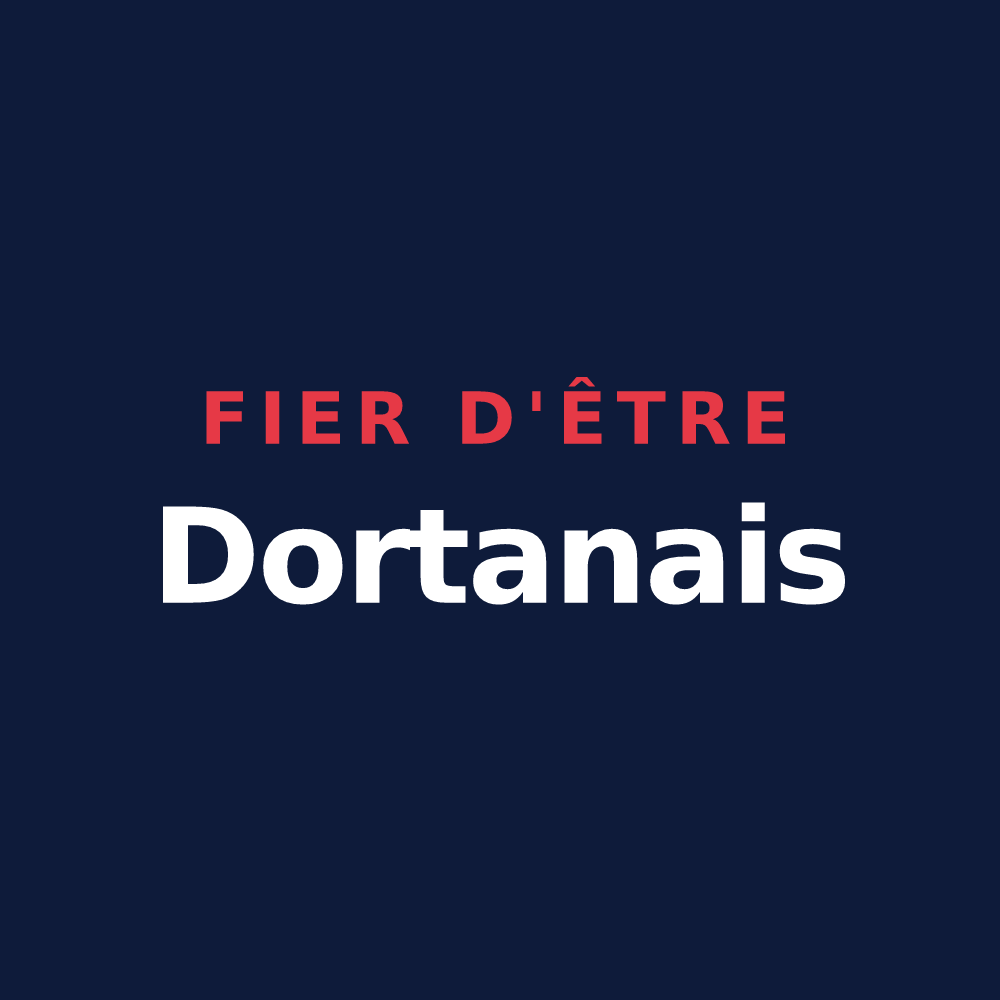 T-shirt « Fier d'être Dortanais » — design pour Dortan