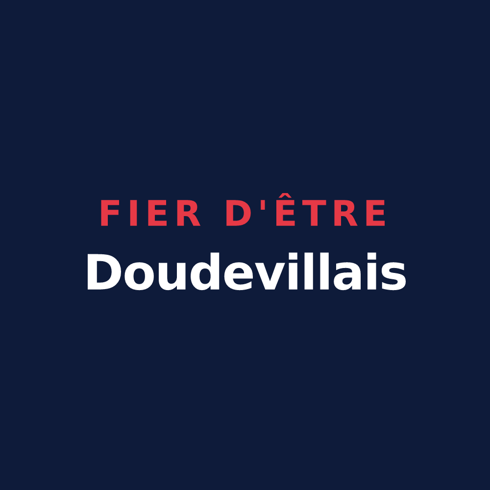 T-shirt « Fier d'être Doudevillais » — design pour Doudeville