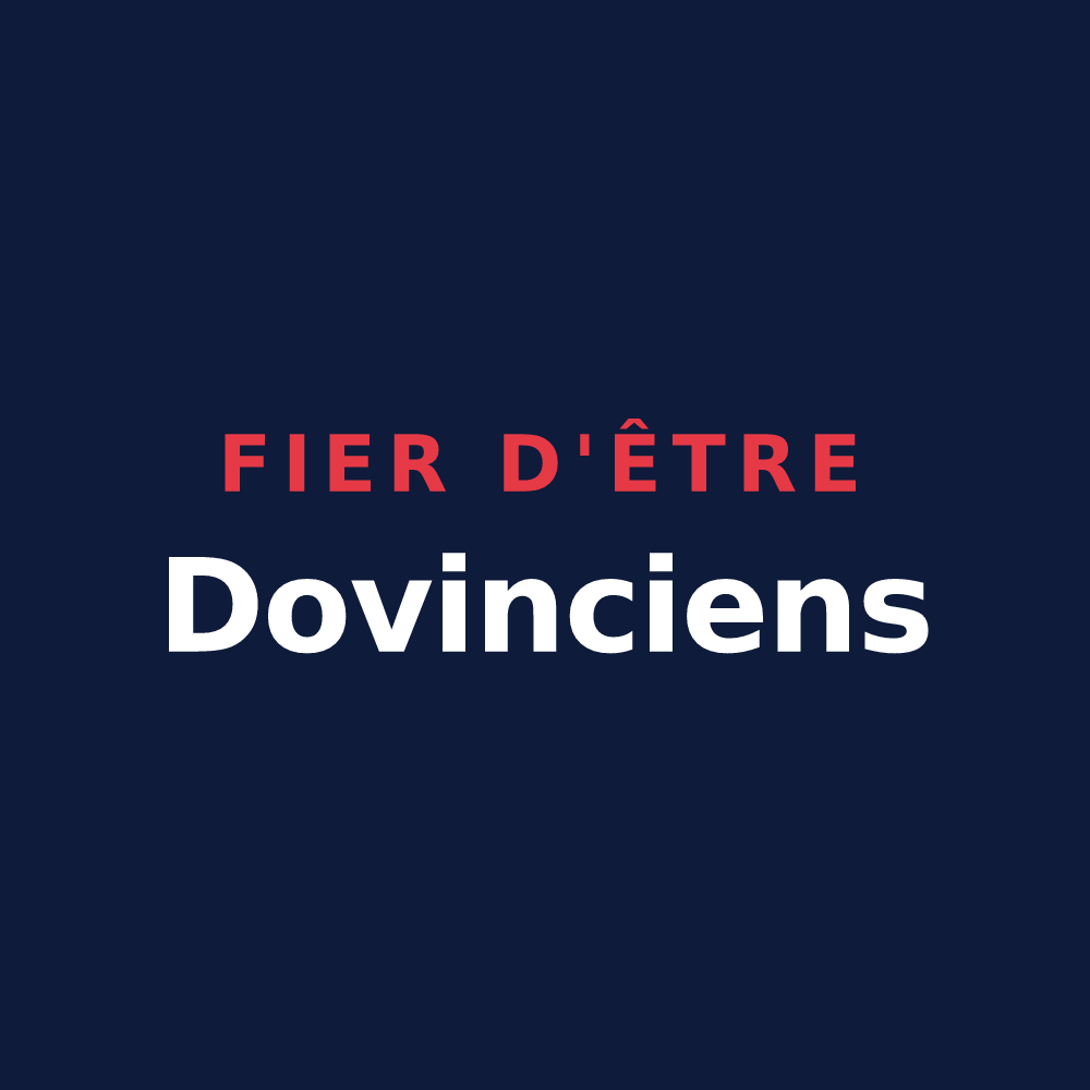 T-shirt « Fier d'être Dovinciens » — design pour Doue