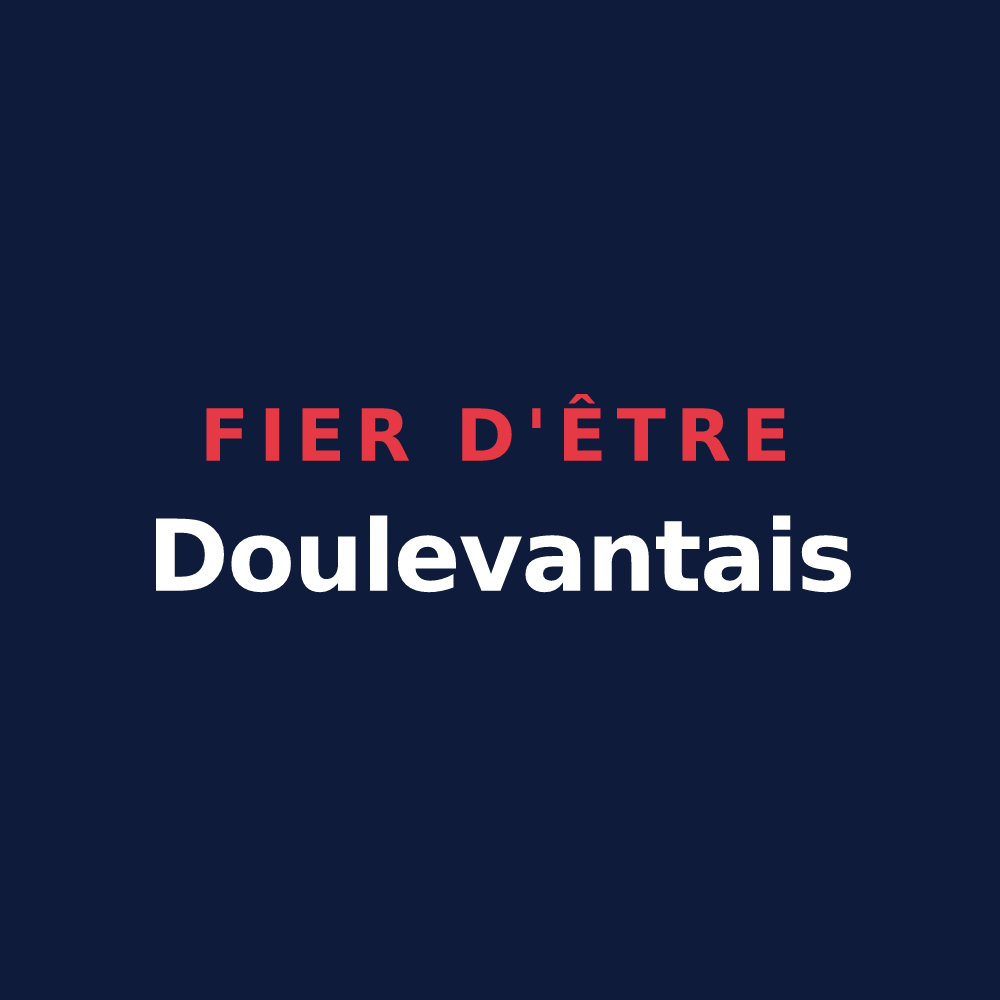 T-shirt « Fier d'être Doulevantais » — design pour Doulevant-le-Petit
