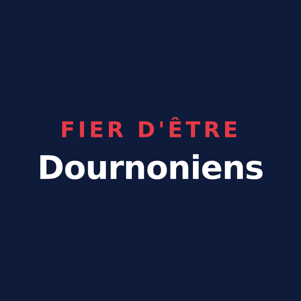 T-shirt « Fier d'être Dournoniens » — design pour Dournon