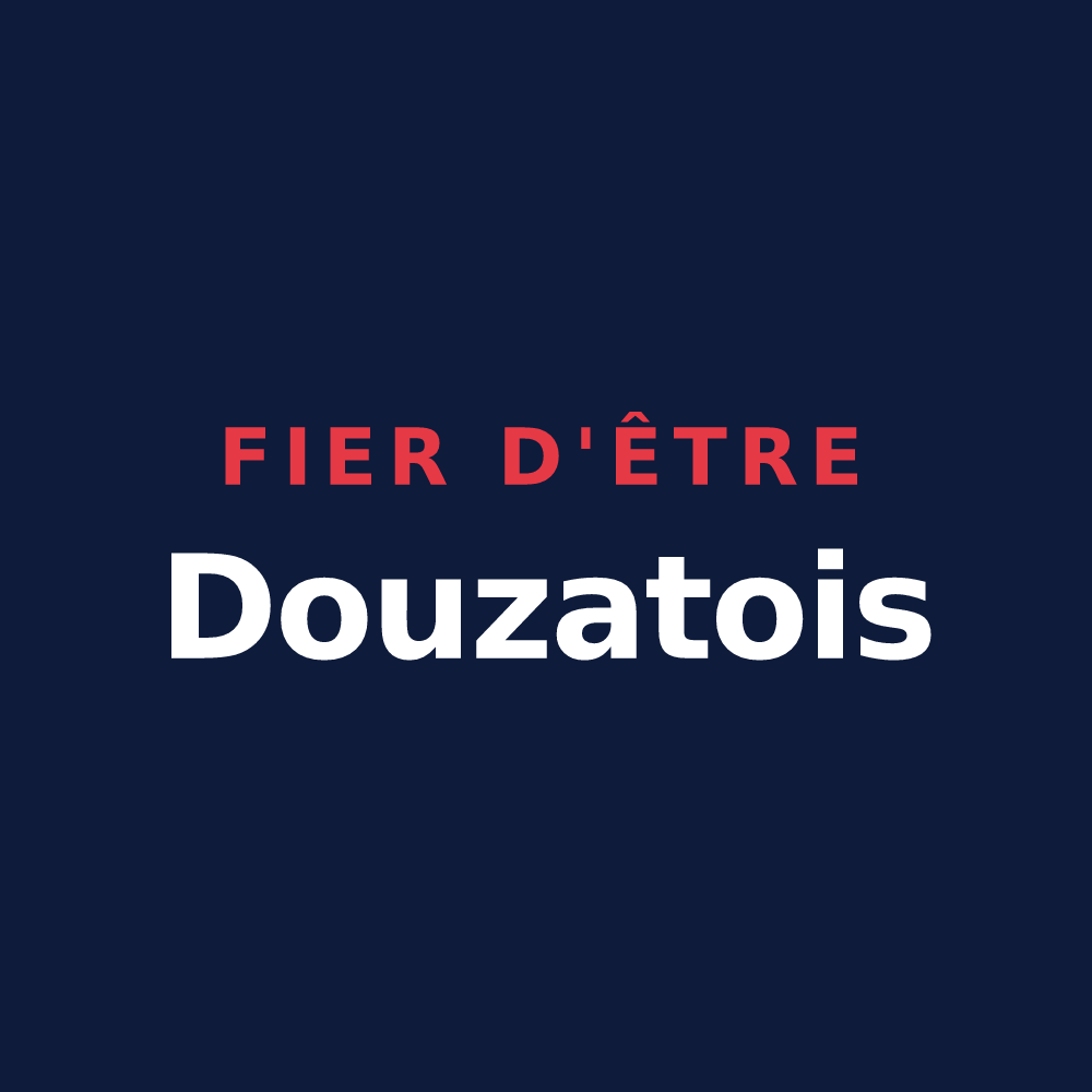 T-shirt « Fier d'être Douzatois » — design pour Douzat