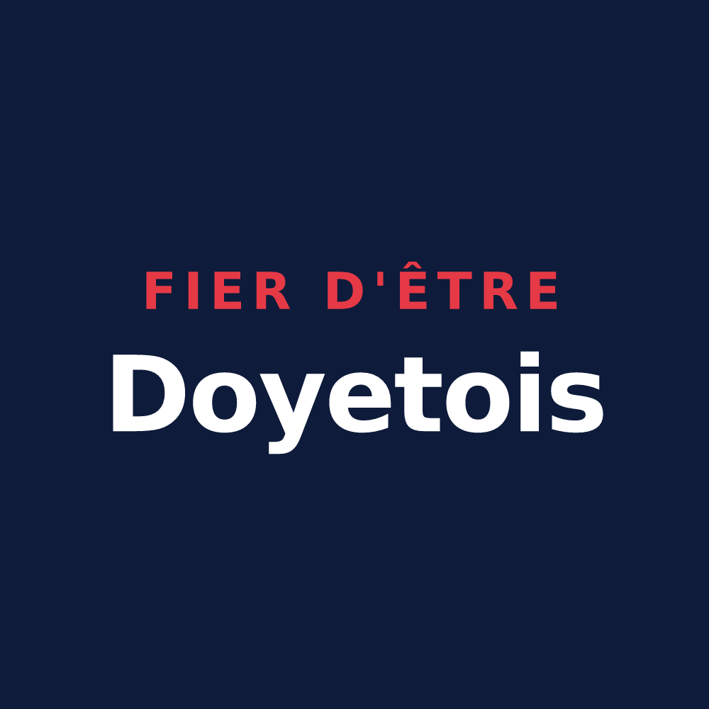 T-shirt « Fier d'être Doyetois » — design pour Doyet