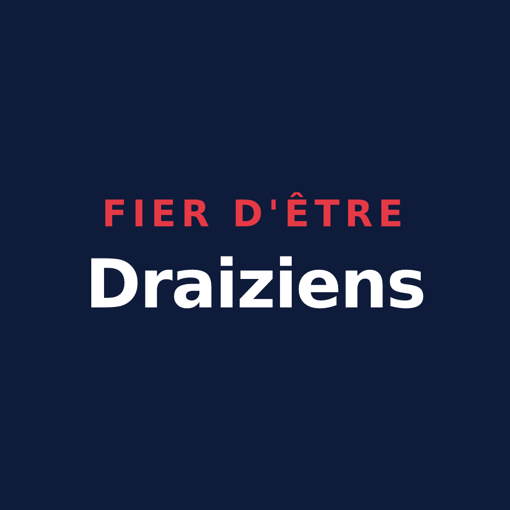 T-shirt « Fier d'être Draiziens » — design pour Draize