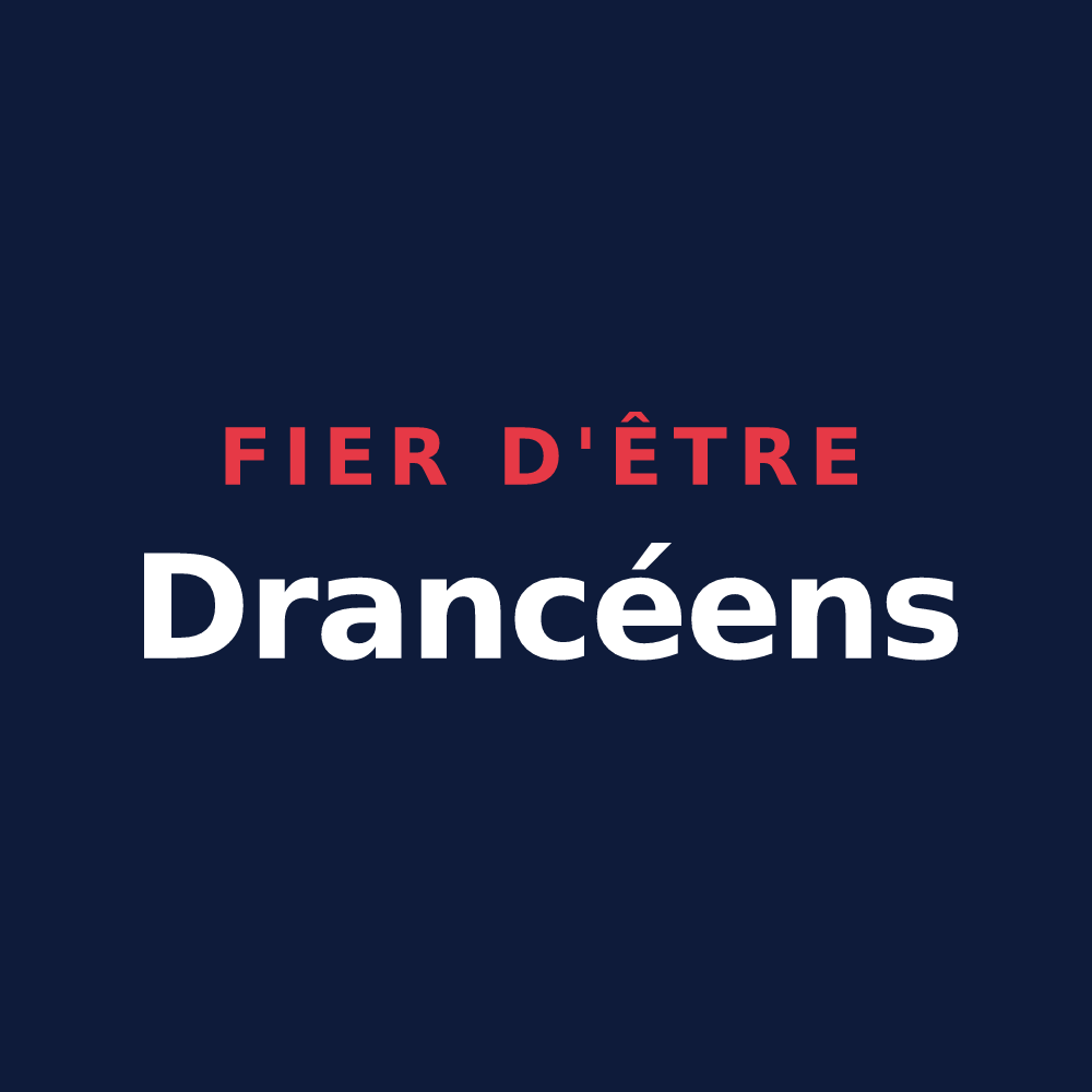 T-shirt « Fier d'être Drancéens » — design pour Drancy