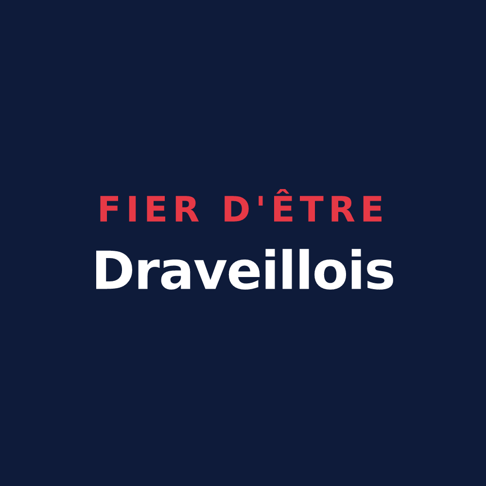 T-shirt « Fier d'être Draveillois » — design pour Draveil