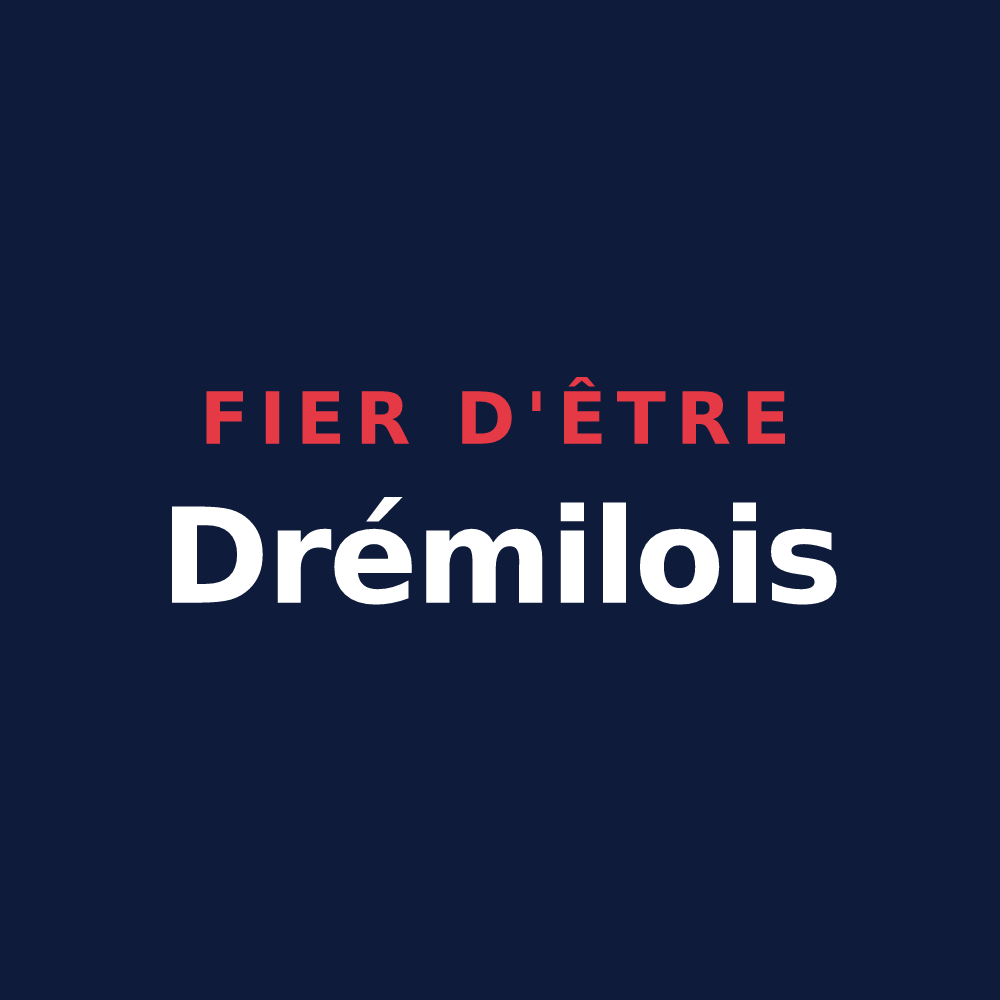 T-shirt « Fier d'être Drémilois » — design pour Drémil-Lafage