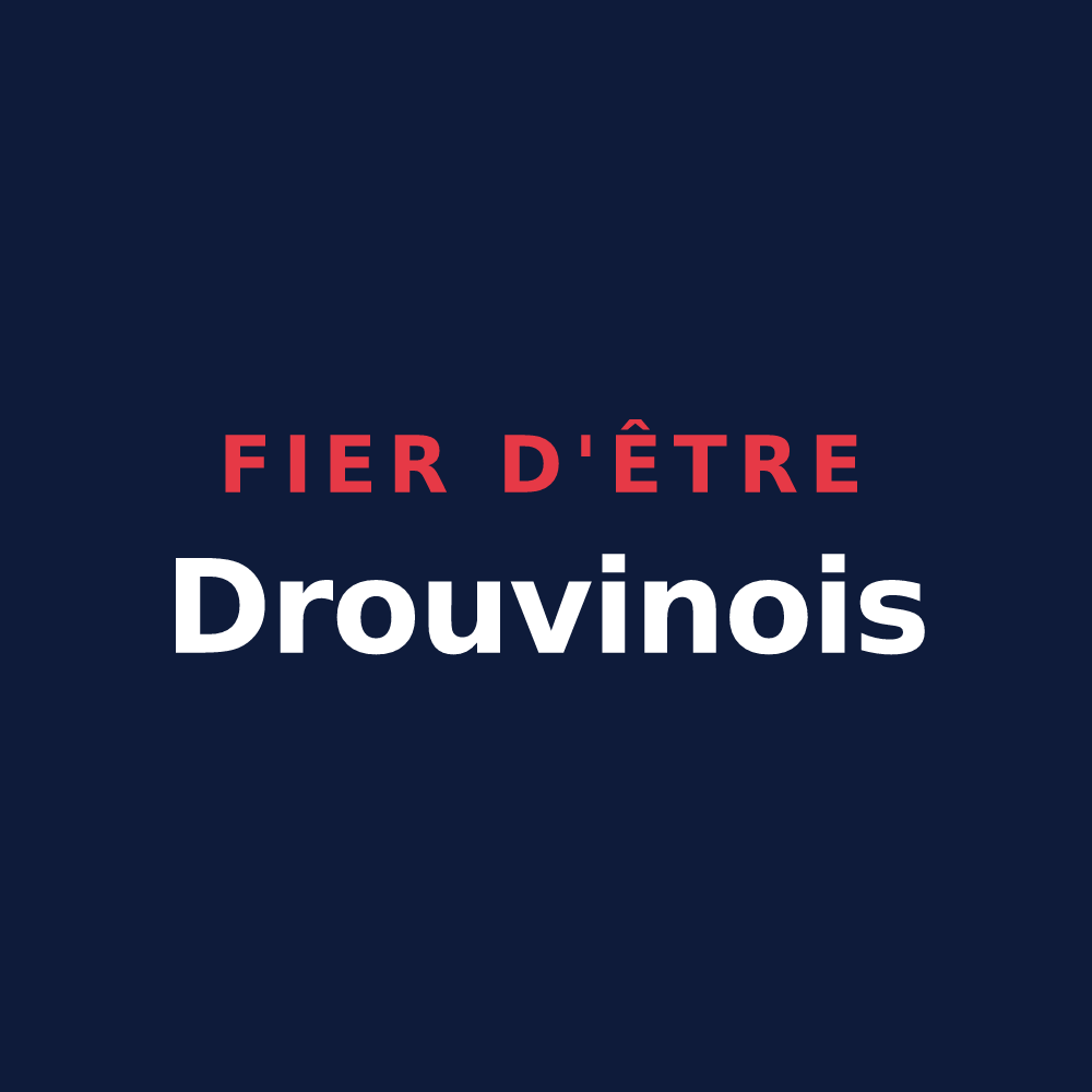 T-shirt « Fier d'être Drouvinois » — design pour Drouvin-le-Marais