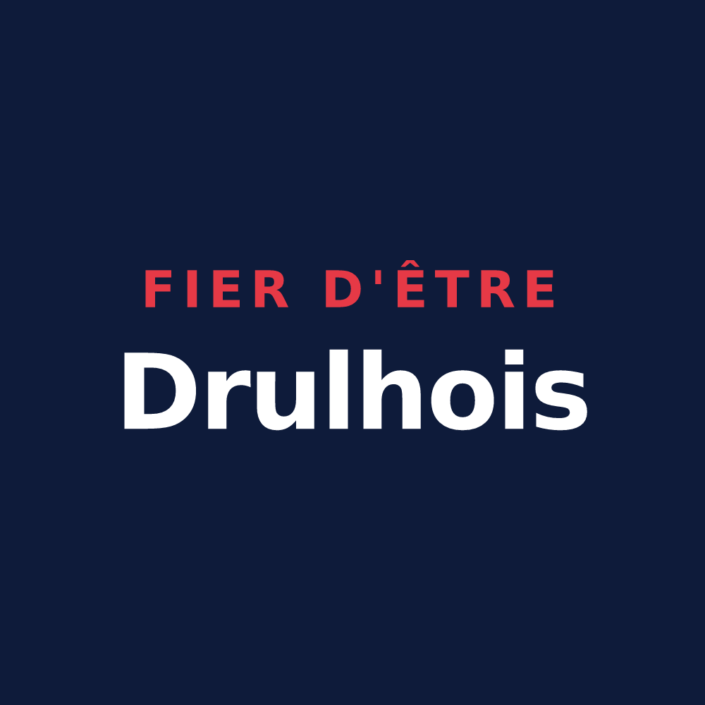 T-shirt « Fier d'être Drulhois » — design pour Drulhe