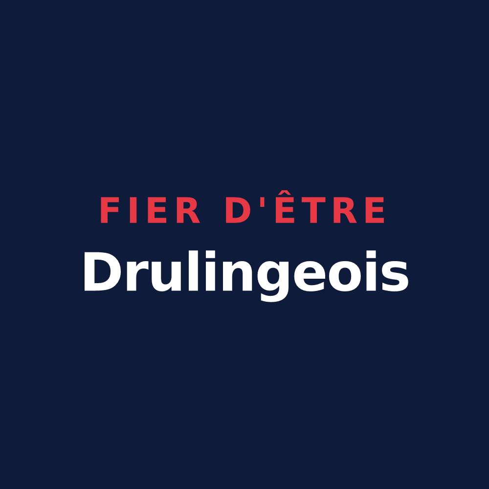 T-shirt « Fier d'être Drulingeois » — design pour Drulingen