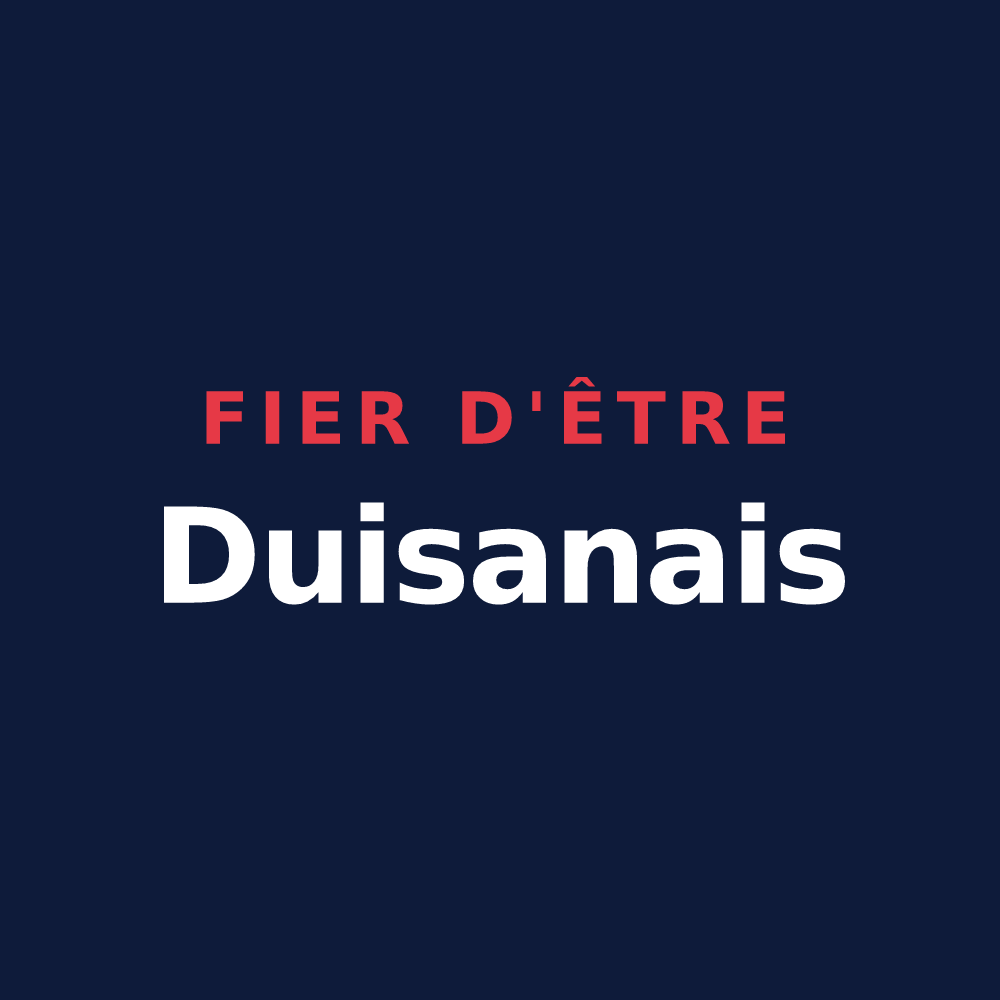 T-shirt « Fier d'être Duisanais » — design pour Duisans