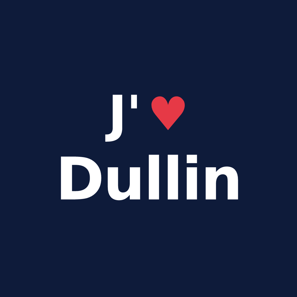 T-shirt personnalisé Dullin — design J'aime Dullin