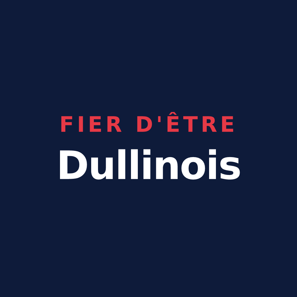 T-shirt « Fier d'être Dullinois » — design pour Dullin