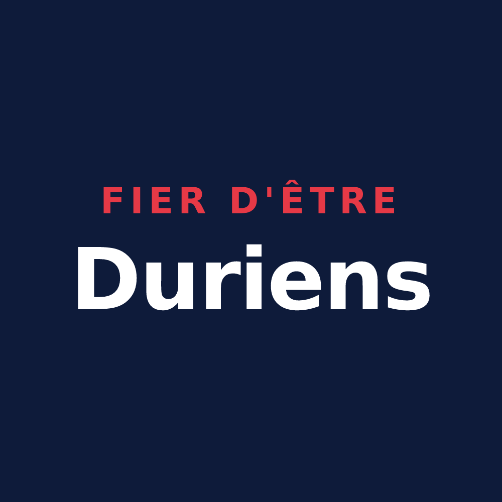 T-shirt « Fier d'être Duriens » — design pour Dury