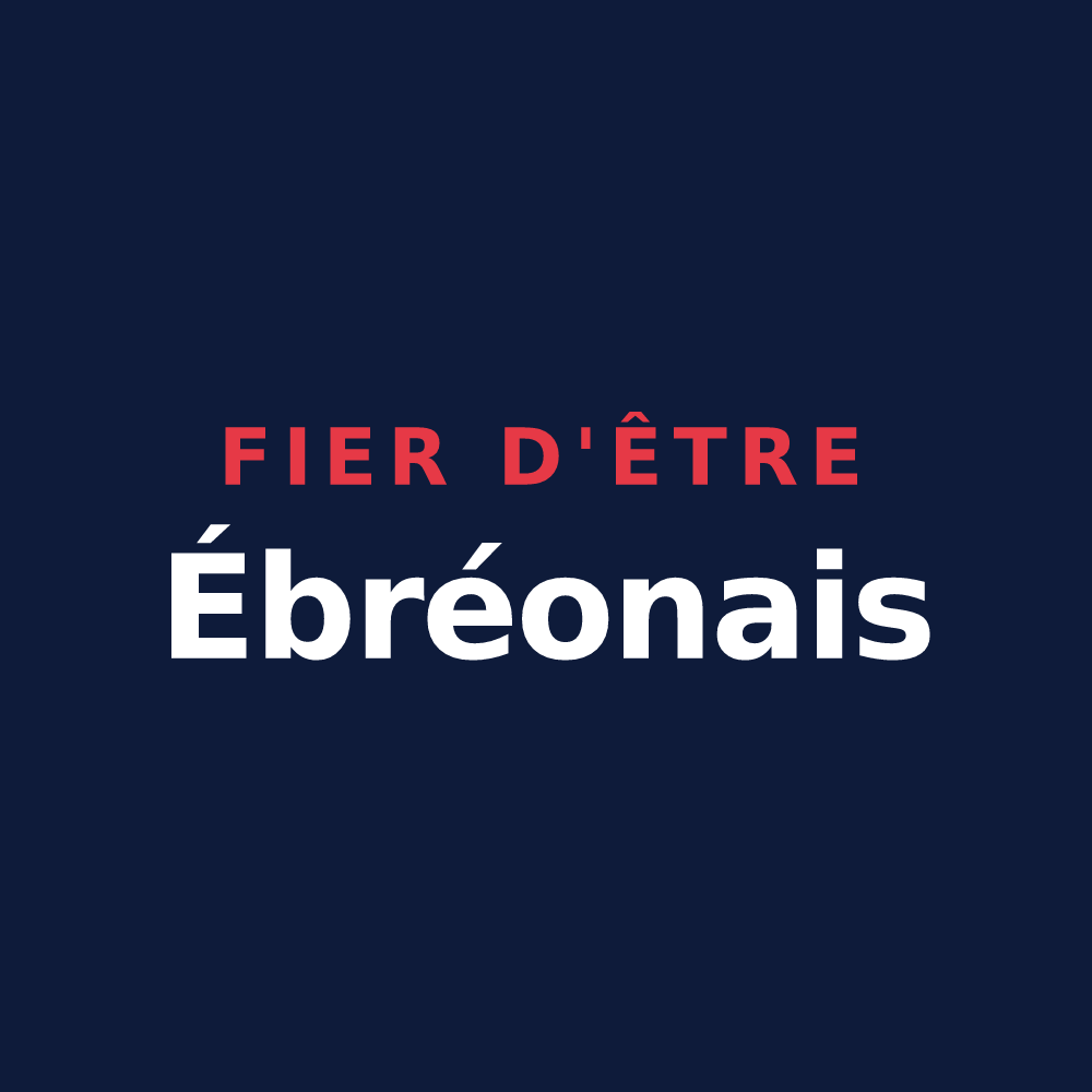 T-shirt « Fier d'être Ébréonais » — design pour Ébréon