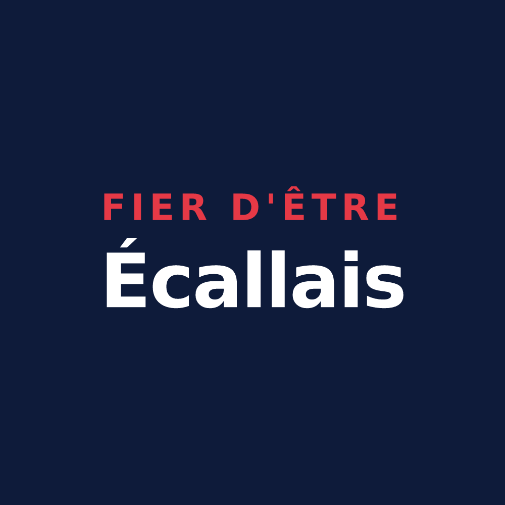 T-shirt « Fier d'être Écallais » — design pour Écalles-Alix