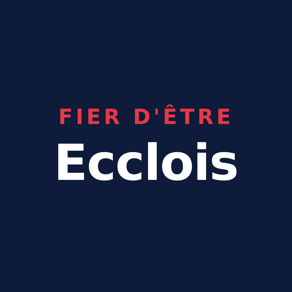 T-shirt « Fier d'être Ecclois » — design pour Eccles