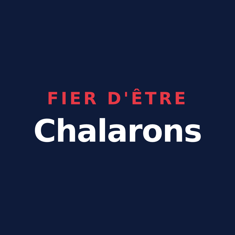 T-shirt « Fier d'être Chalarons » — design pour Échalas