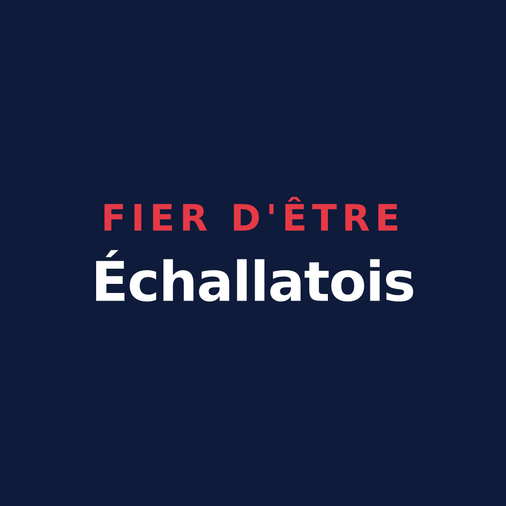 T-shirt « Fier d'être Échallatois » — design pour Échallat