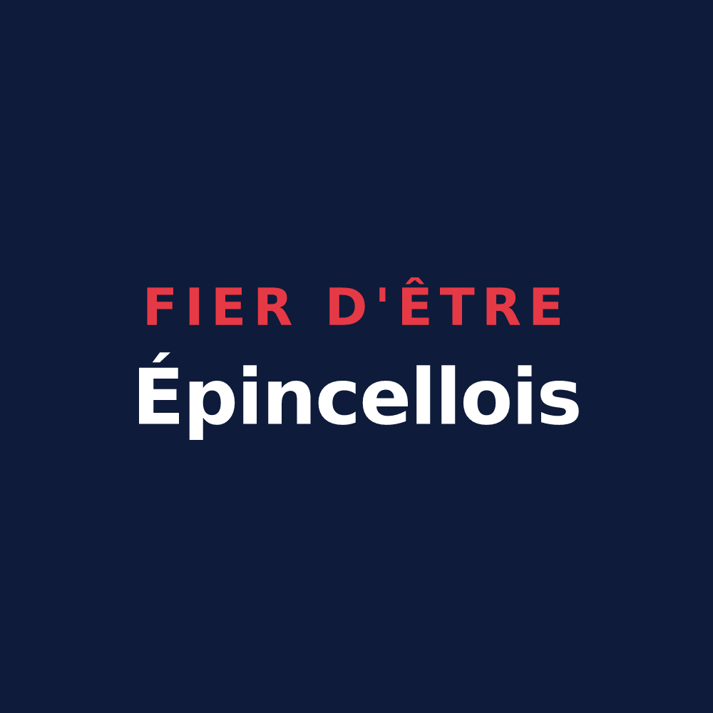 T-shirt « Fier d'être Épincellois » — design pour Échenay