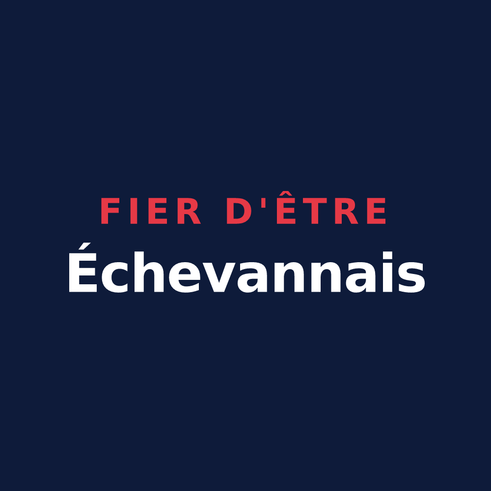 T-shirt « Fier d'être Échevannais » — design pour Échevannes