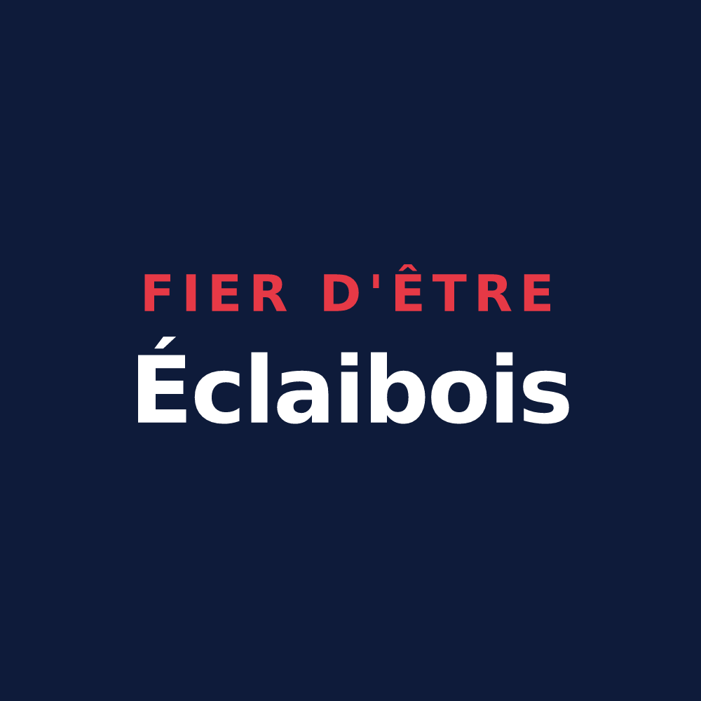 T-shirt « Fier d'être Éclaibois » — design pour Éclaibes