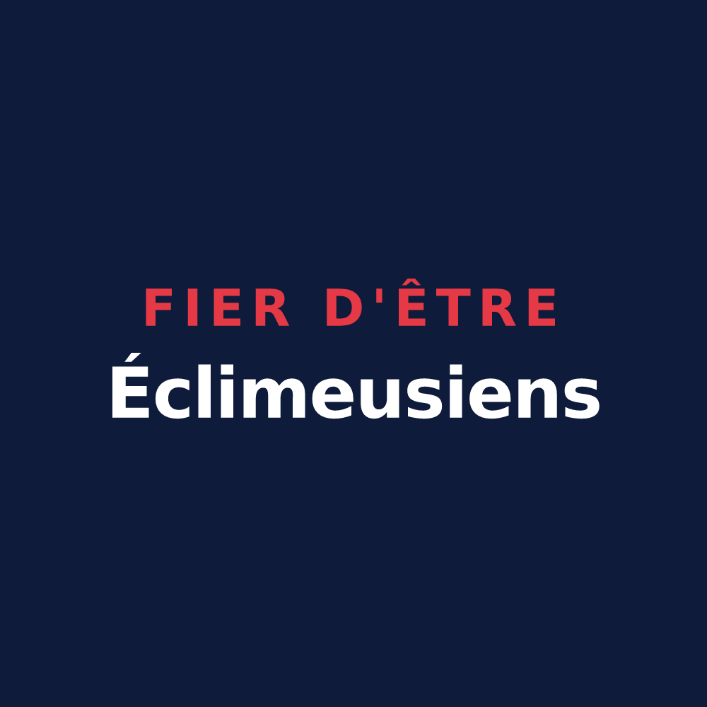 T-shirt « Fier d'être Éclimeusiens » — design pour Éclimeux