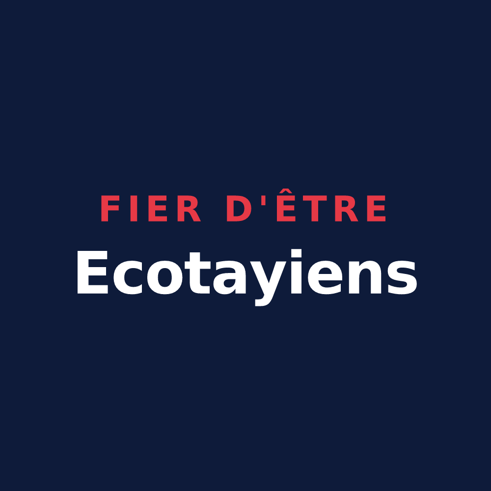 T-shirt « Fier d'être Ecotayiens » — design pour Écotay-l'Olme