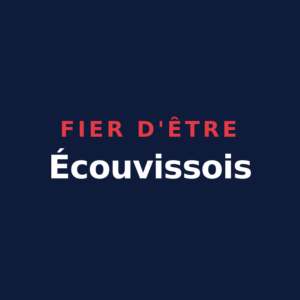 T-shirt « Fier d'être Écouvissois » — design pour Écouviez