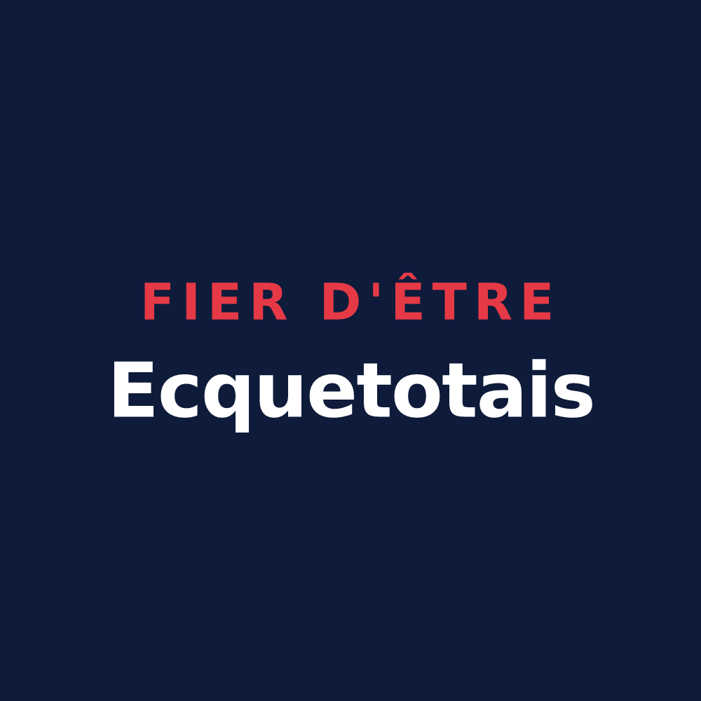 T-shirt « Fier d'être Ecquetotais » — design pour Ecquetot