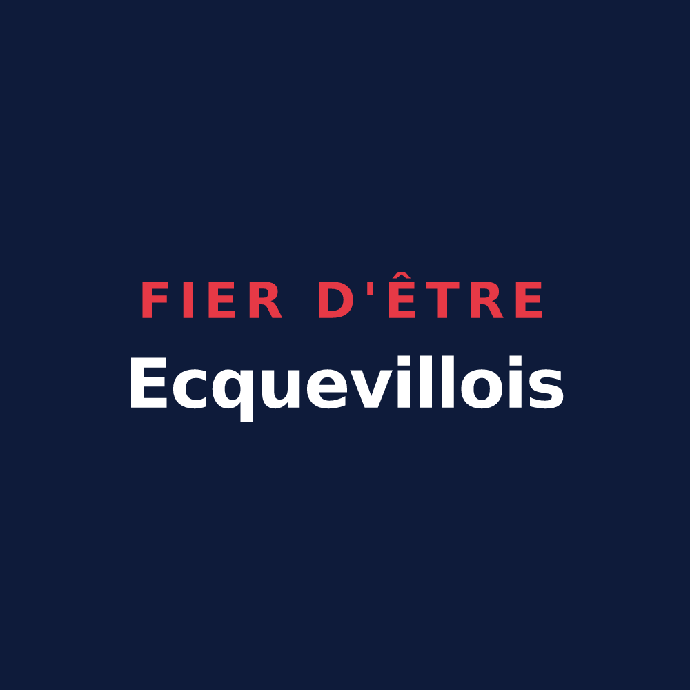 T-shirt « Fier d'être Ecquevillois » — design pour Ecquevilly