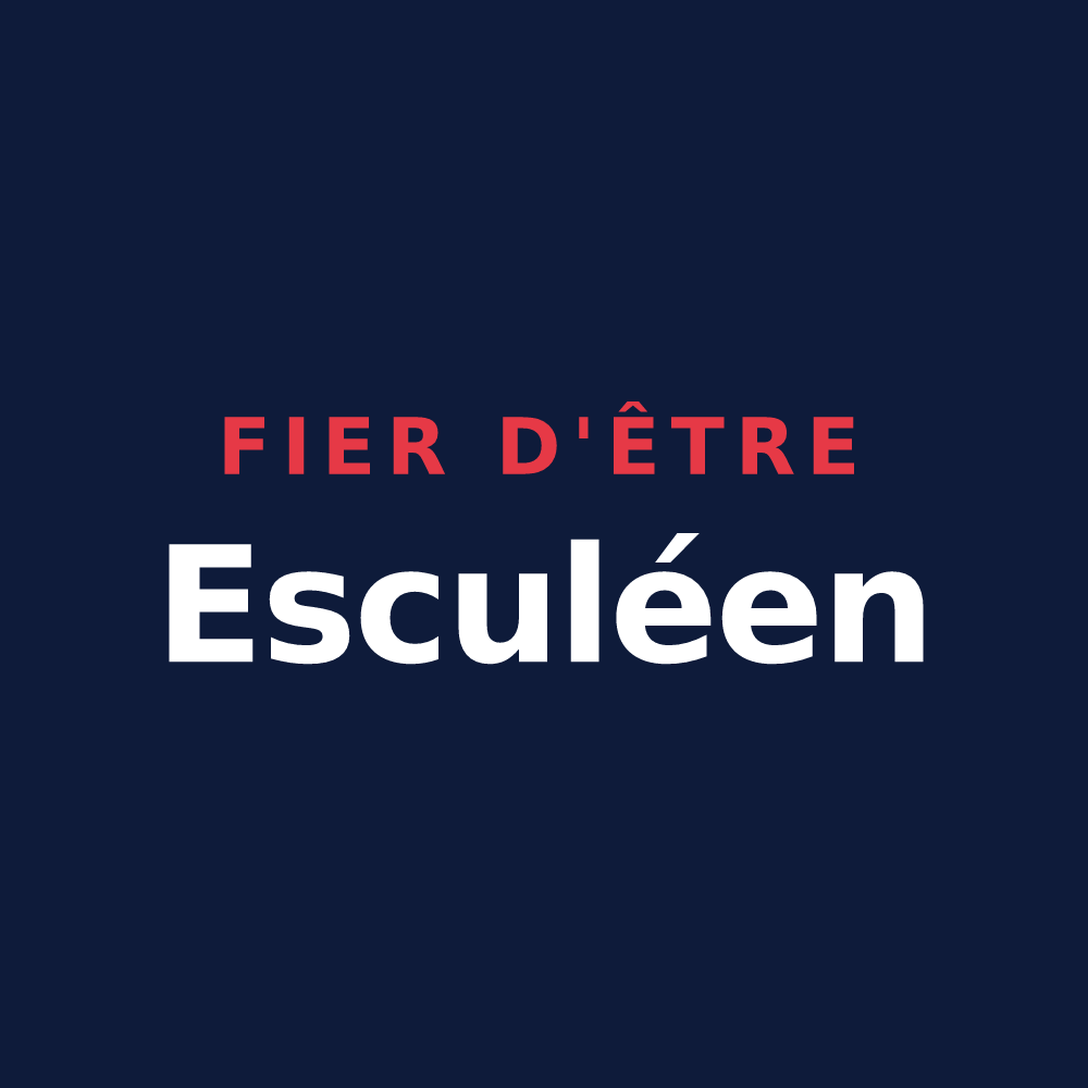 T-shirt « Fier d'être Esculéen » — design pour Écuillé