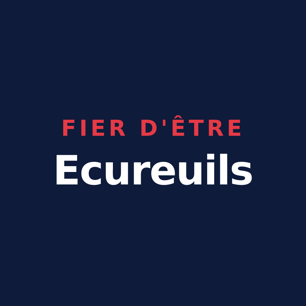 T-shirt « Fier d'être Ecureuils » — design pour Écurey-en-Verdunois