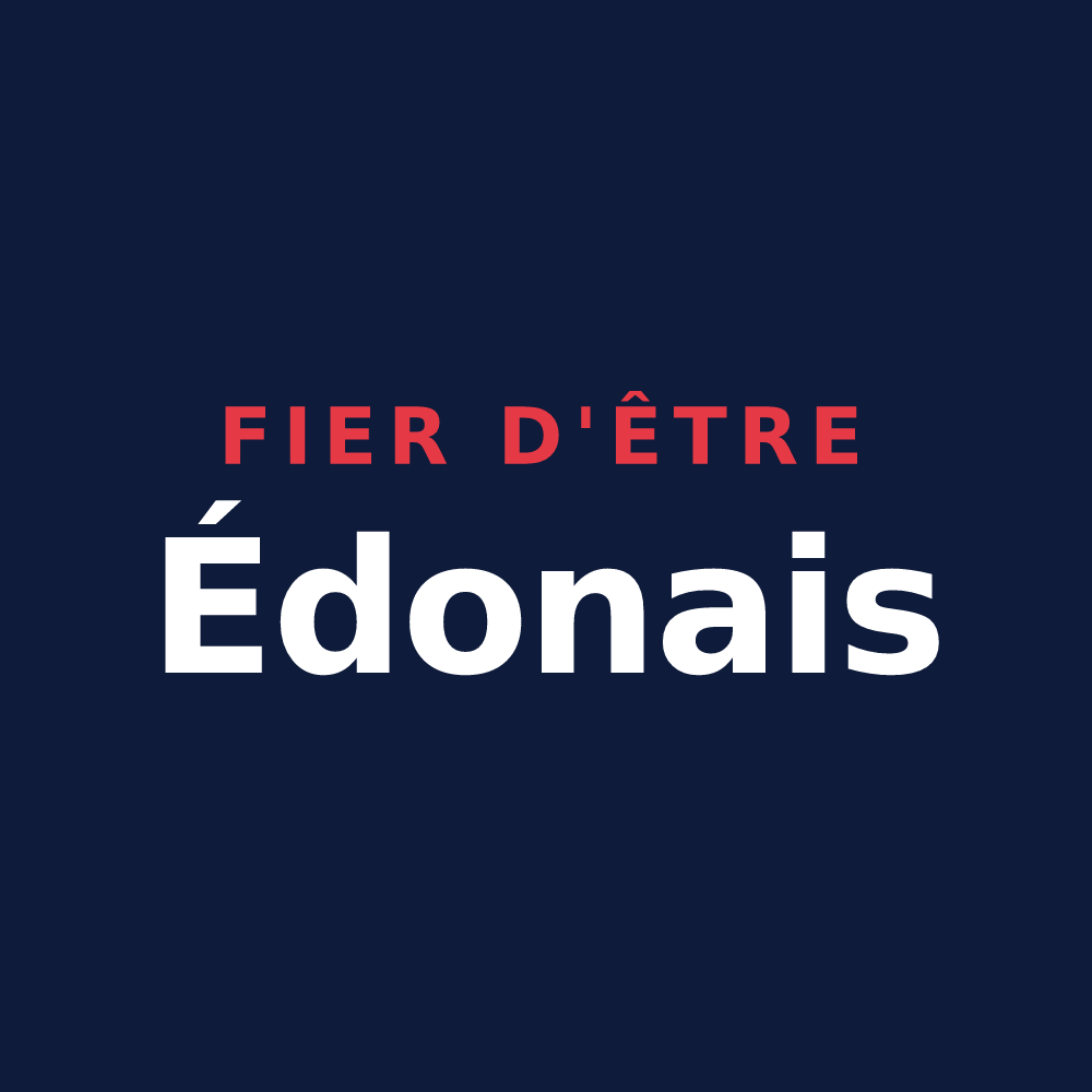 T-shirt « Fier d'être Édonais » — design pour Édon