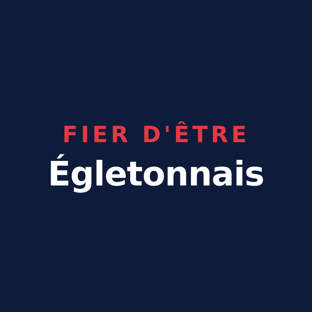 T-shirt « Fier d'être Égletonnais » — design pour Égletons