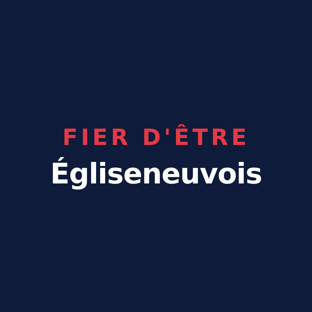 T-shirt « Fier d'être Égliseneuvois » — design pour Égliseneuve-près-Billom