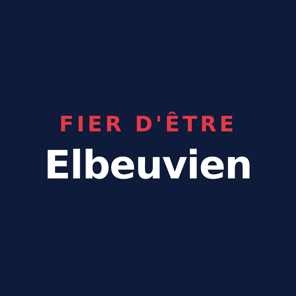 T-shirt « Fier d'être Elbeuvien » — design pour Elbeuf