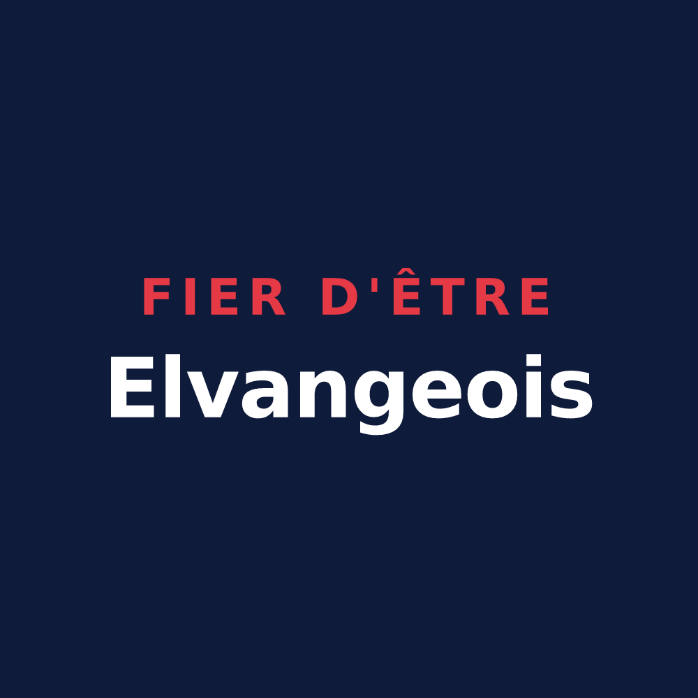 T-shirt « Fier d'être Elvangeois » — design pour Elvange